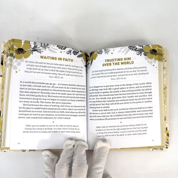 A Mustard Seed Faith Devotions and Prayers by Carey Scott - Picture 4 of 5